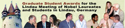 Graduate Student Awards for the Lindau Meeting of Nobel Laureates and Students in Lindau, Germany