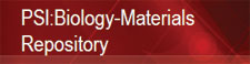 PSI:Biology-Materials Repository banner