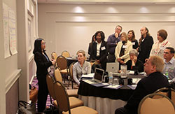 Representatives from different DPC sites and the NIH came together to discuss progress to-date and measurable outcomes.